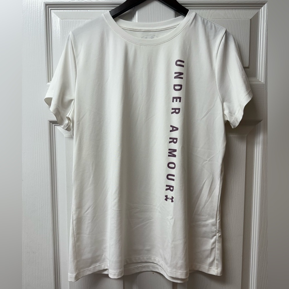 Under Armour HeatGear Women’s White T-Shirt